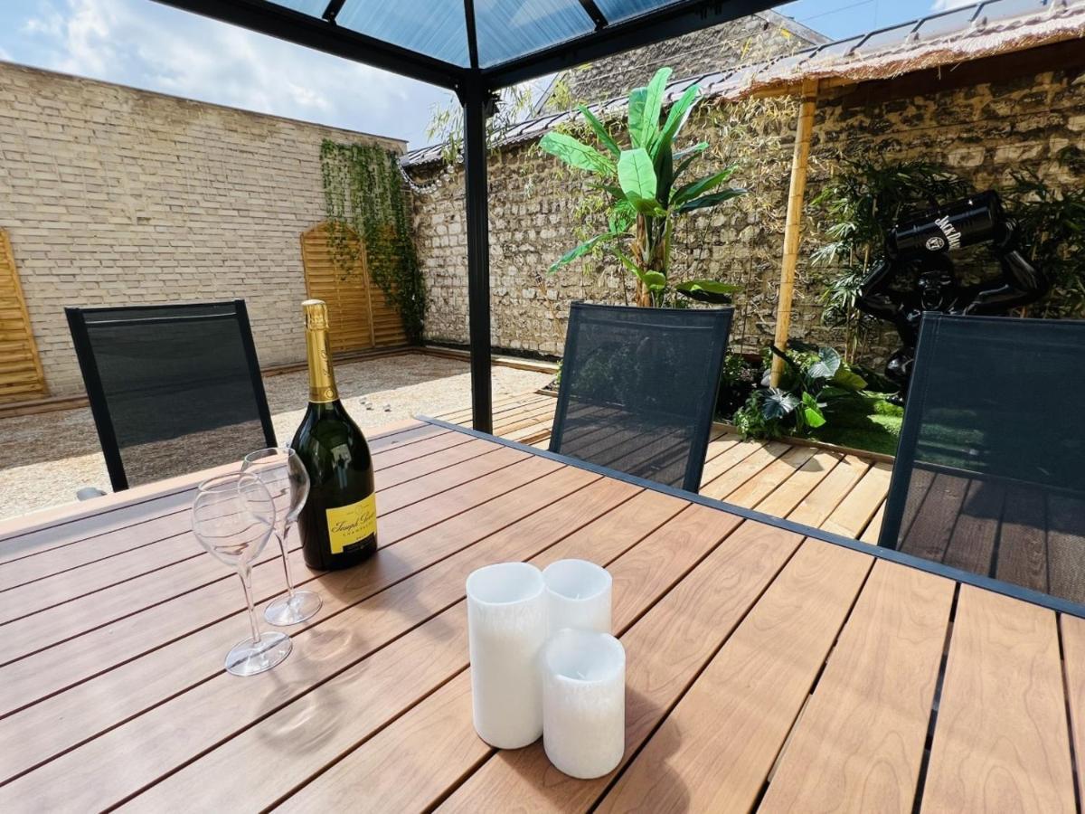 Le Jardin D'Eden Apartment Reims Ngoại thất bức ảnh