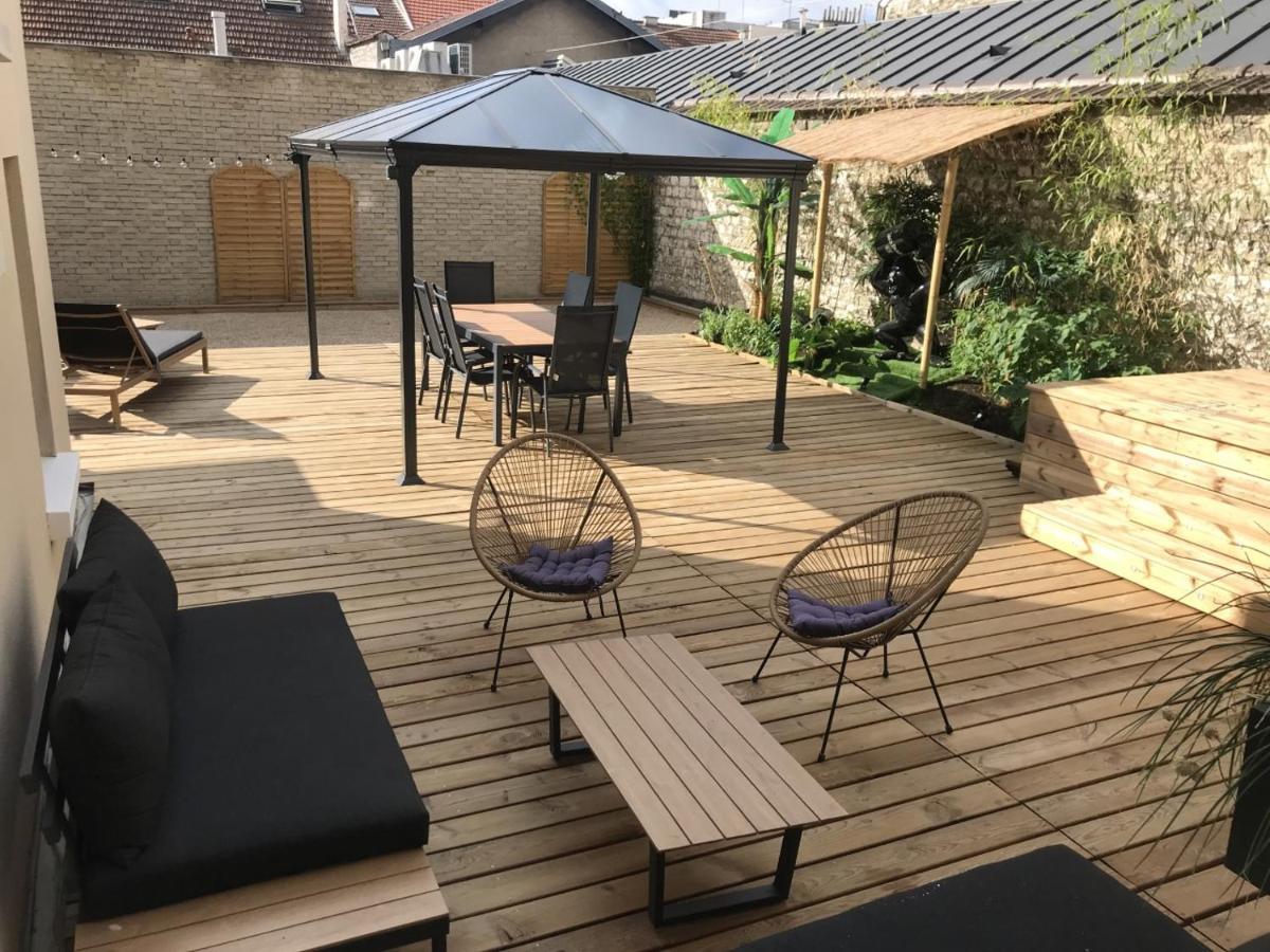 Le Jardin D'Eden Apartment Reims Ngoại thất bức ảnh